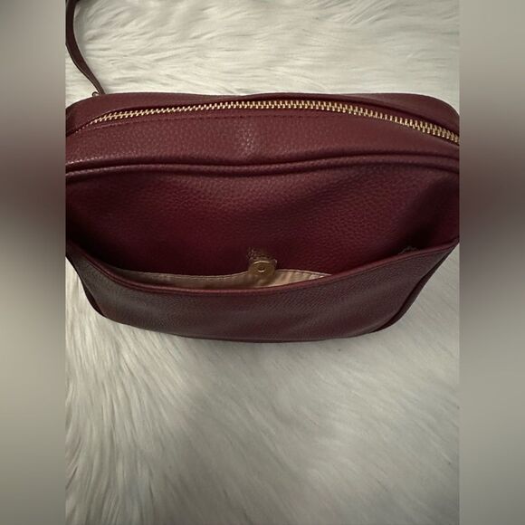 Burgundy Anne Klein Crossbody bag - Picture 2 of 9